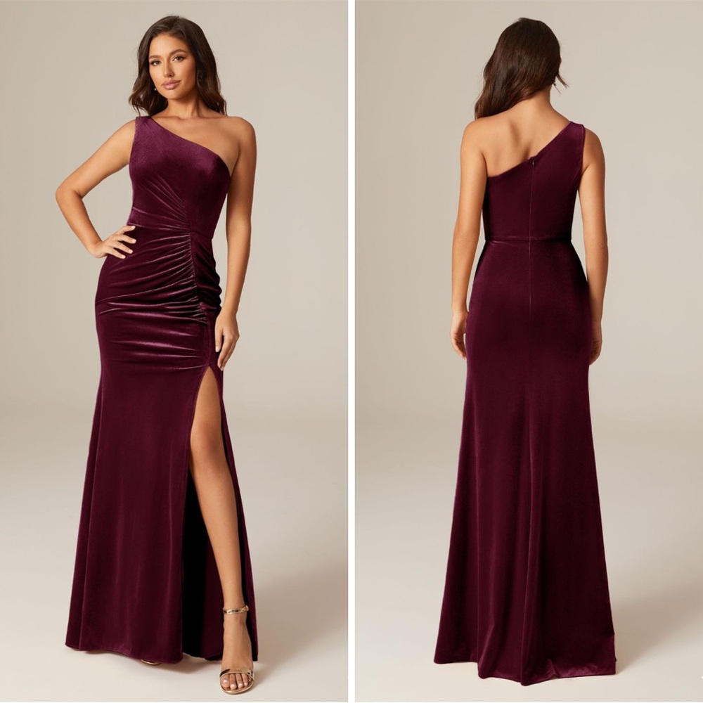AW Bridal Dorinda One-Shoulder Dress NWOT